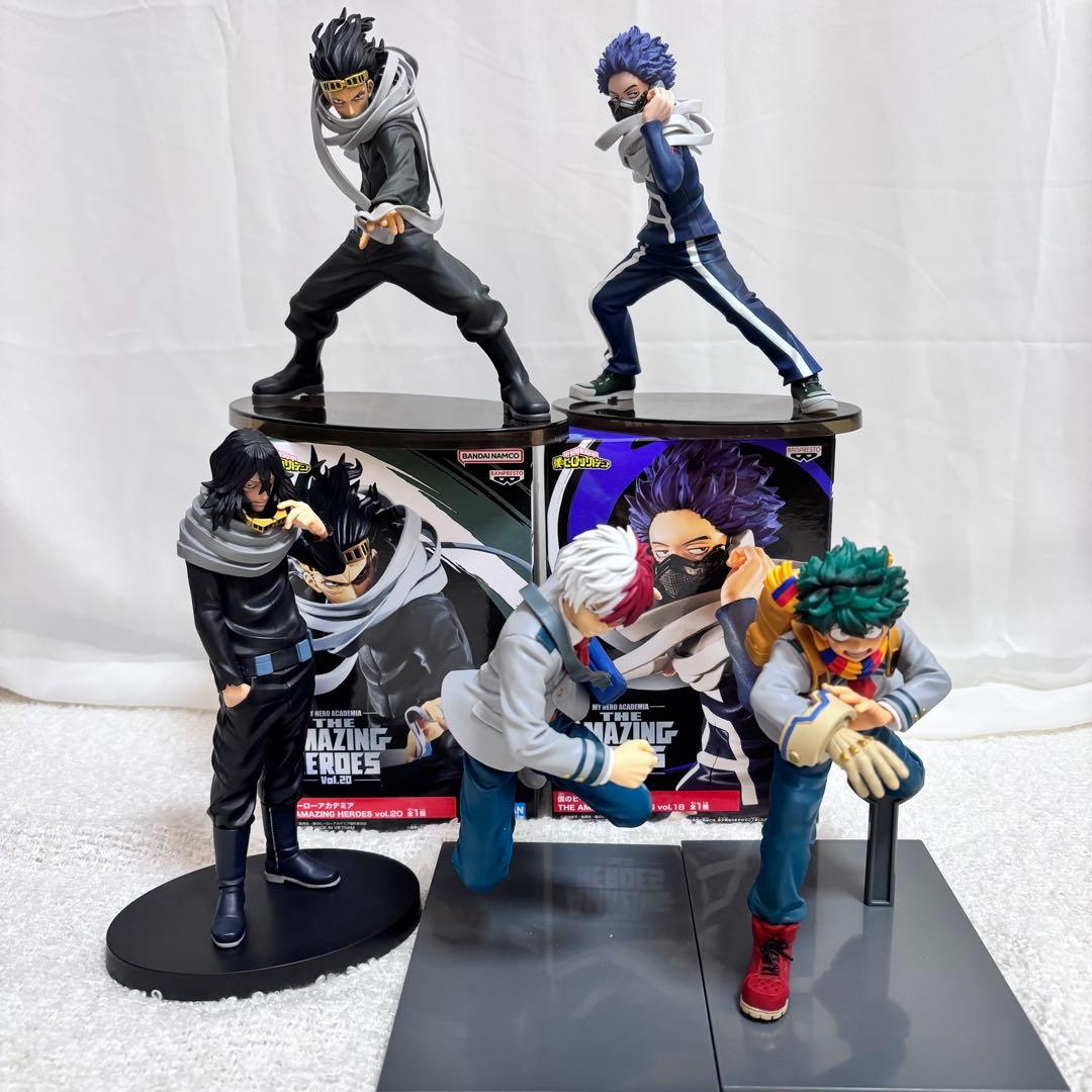 ヒロアカ フィギュア まとめ売り 11点 緑谷 爆豪 轟 心操 相澤 麗日 上鳴