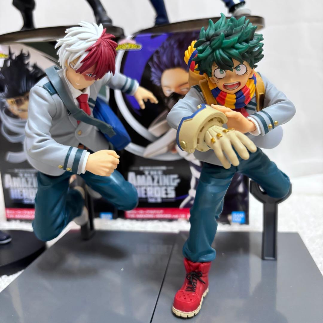 ヒロアカ フィギュア まとめ売り 11点 緑谷 爆豪 轟 心操 相澤 麗日 上鳴