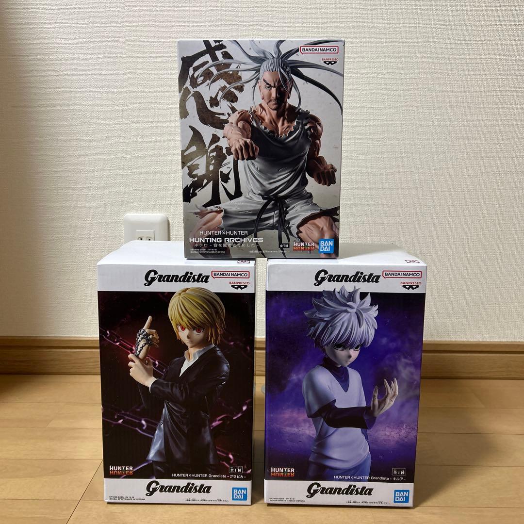 未開封】HUNTER×HUNTER 鬼滅の刃/プライズフィギュアまとめ売り7点