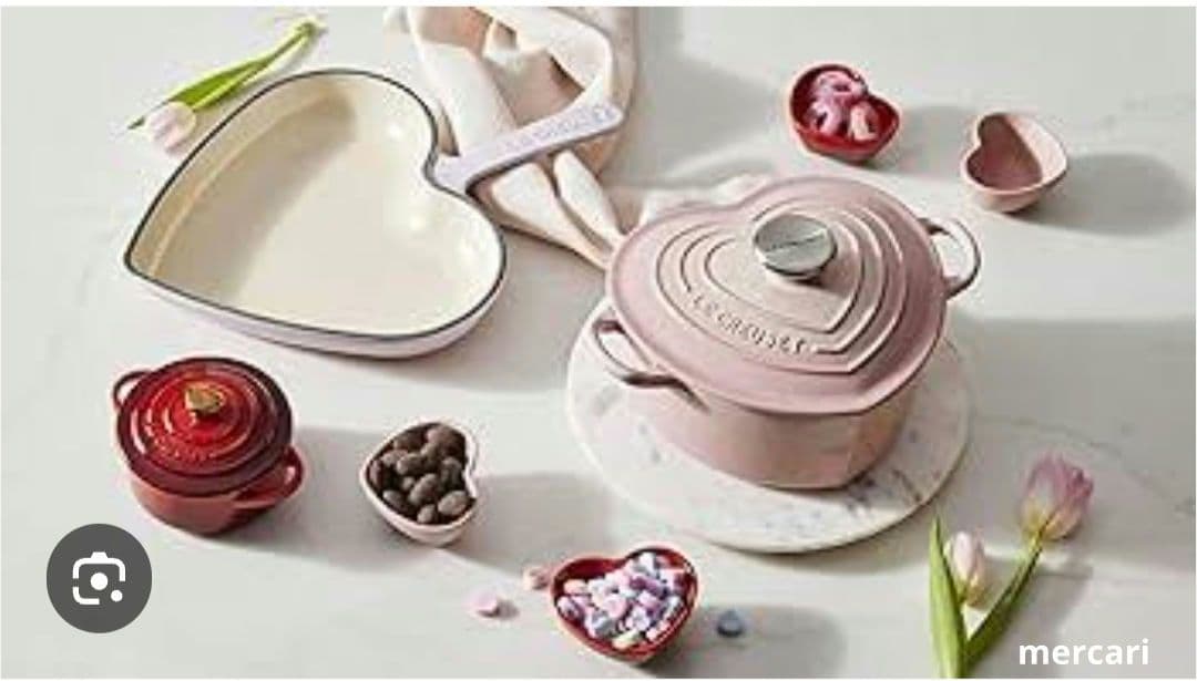 ちーちゃん【新品・未使用】ココットダムール ループ メレンゲ　ハートつまみ