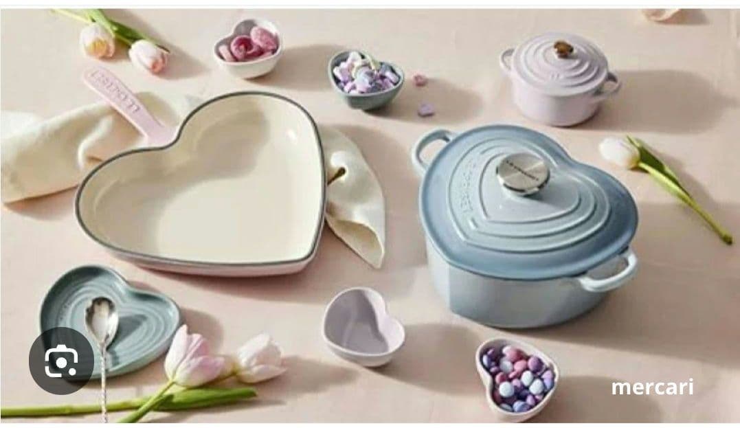 ちーちゃん【新品・未使用】ココットダムール ループ メレンゲ　ハートつまみ