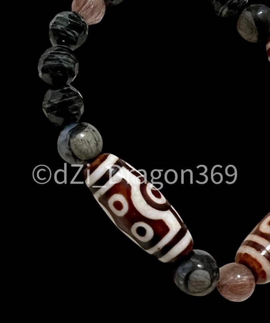 一点限定！ 上肯龍紋火供五眼、六眼、仏七眼天珠（567でミロク）のブレス