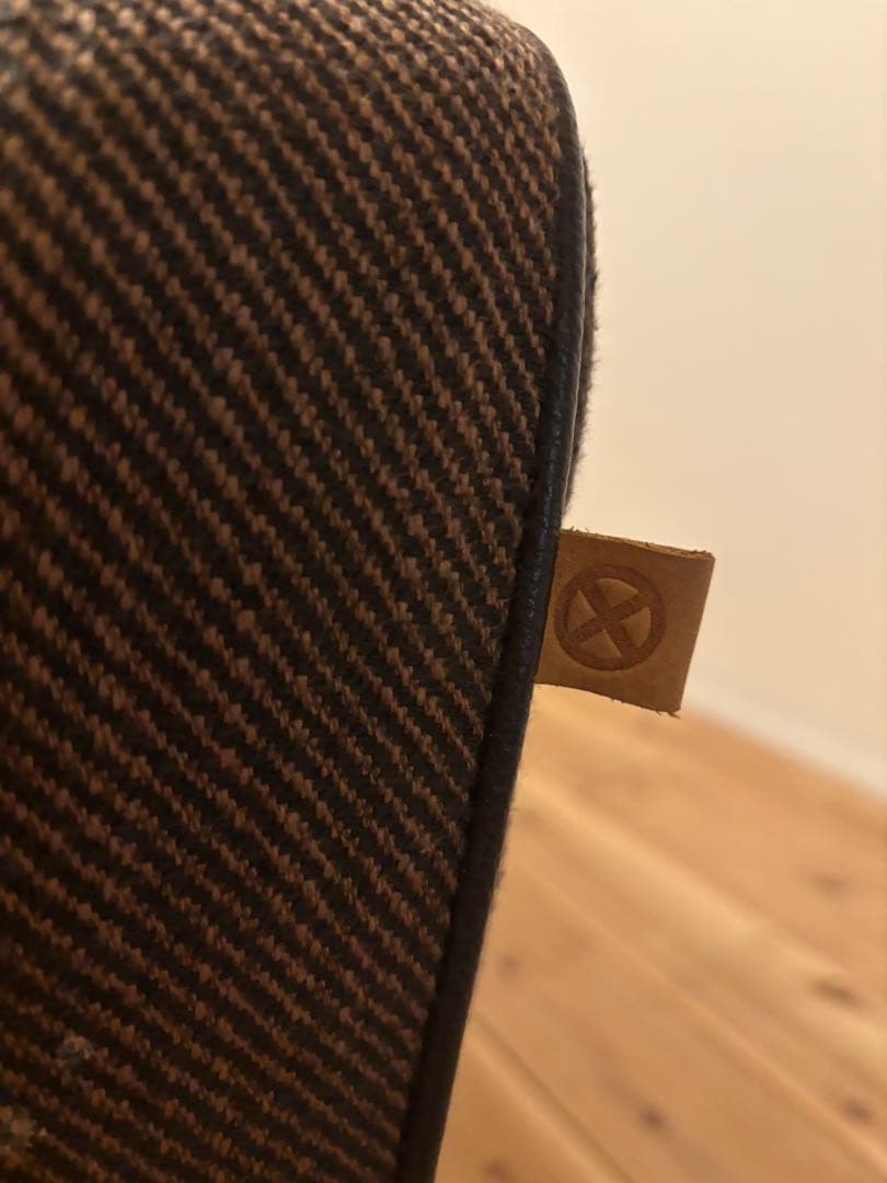 クラッシュゲート チェルシーソファ2P ブラウンチェック柄 2人掛け