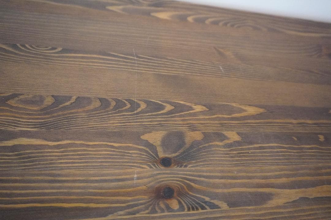 アンティーク デスク 机 引き出し付き 天然木（パイン）110×45×74