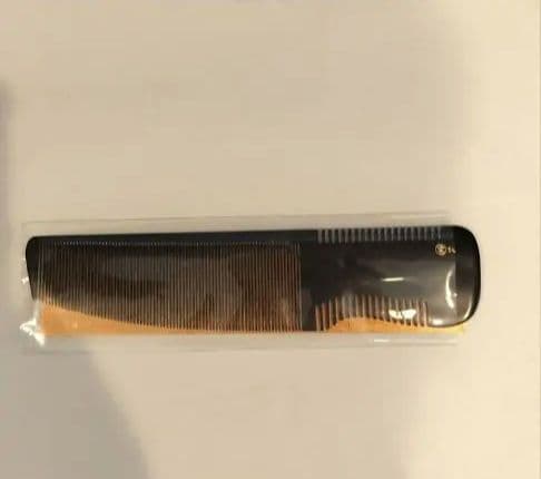 黒ベーク　誂　理容櫛