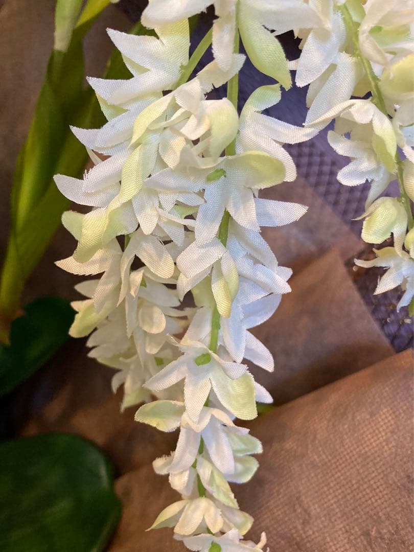 光触媒　人工観葉植物　ウォールグリーン　フェイクグリーン　リアル胡蝶蘭7848