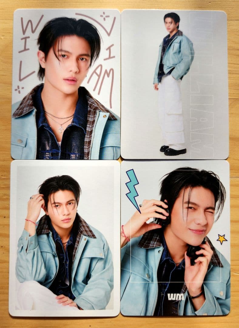 GMMTV ThamePo【 LYKN 】William ランダム カード 4枚 - メルカリ