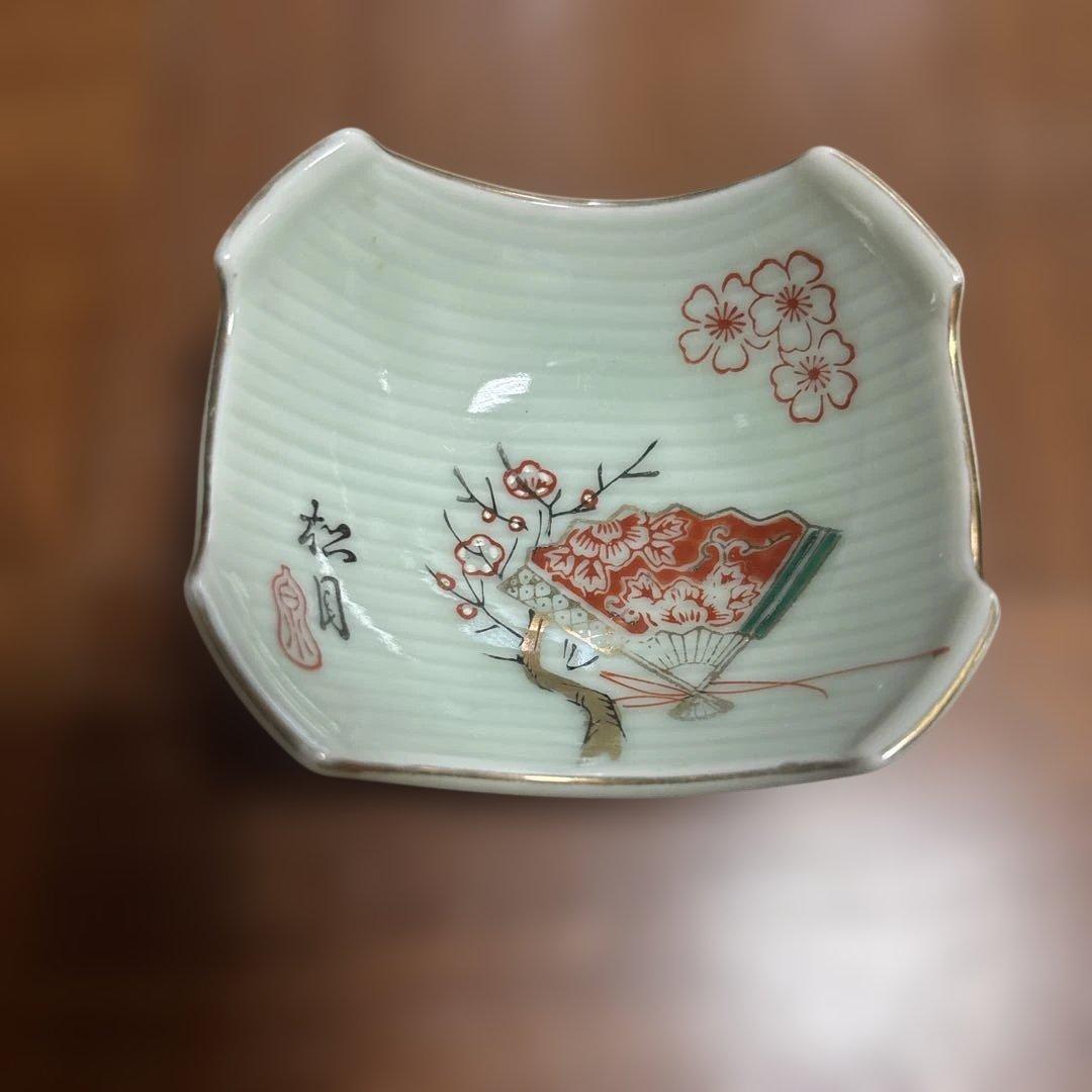 昭和レトロ　有田焼 刺身皿と醤油皿のセット計36枚