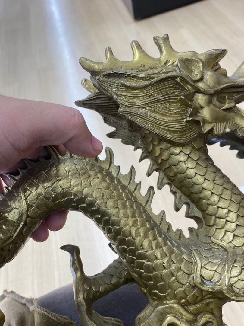 風水真鍮ドラゴン 4.6kg