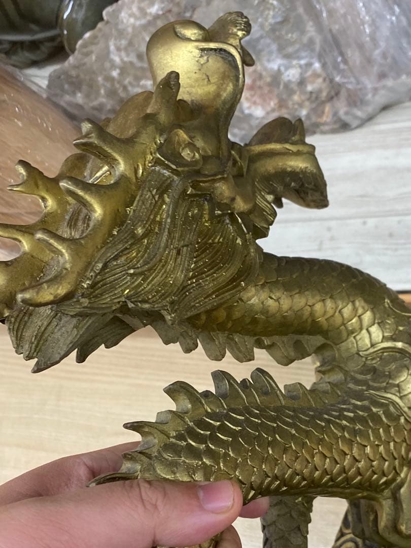 風水真鍮ドラゴン 4.6kg