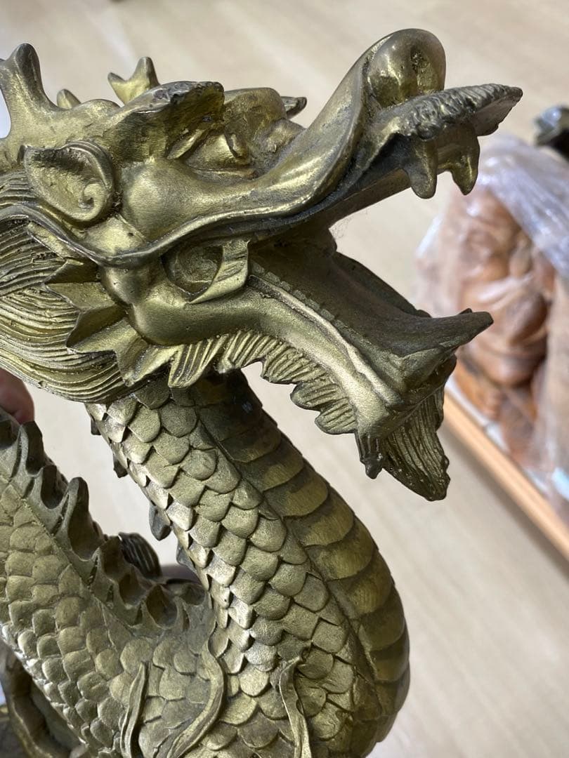風水真鍮ドラゴン 4.6kg
