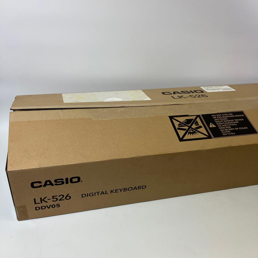 【開封のみ】CASIO カシオ 光ナビゲーション キーボード LK-526