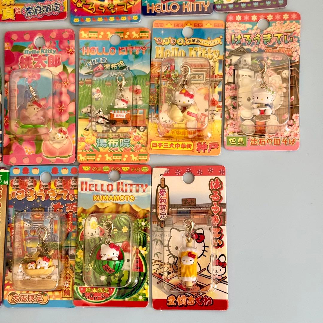 ハローキティ ご当地ストラップ 31点 まとめ売り - メルカリ