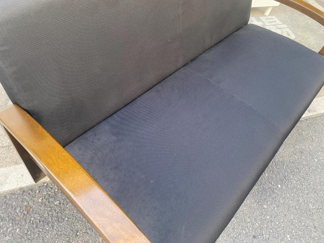 A717♠️コクヨ 2人掛けソファ 応接ソファ