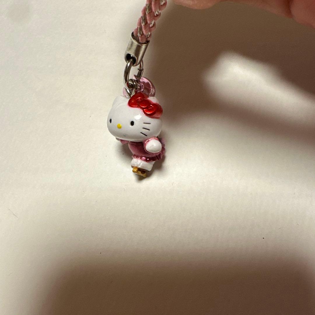 ⭐️レア ハローキティ スケート ストラップ - メルカリ