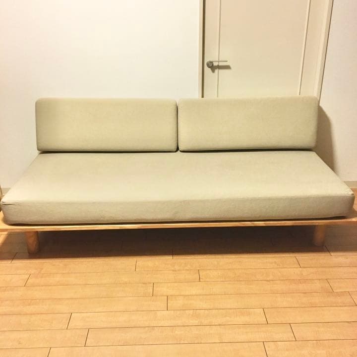 無印良品 ソファベッド 廃盤品（再出品） - メルカリ