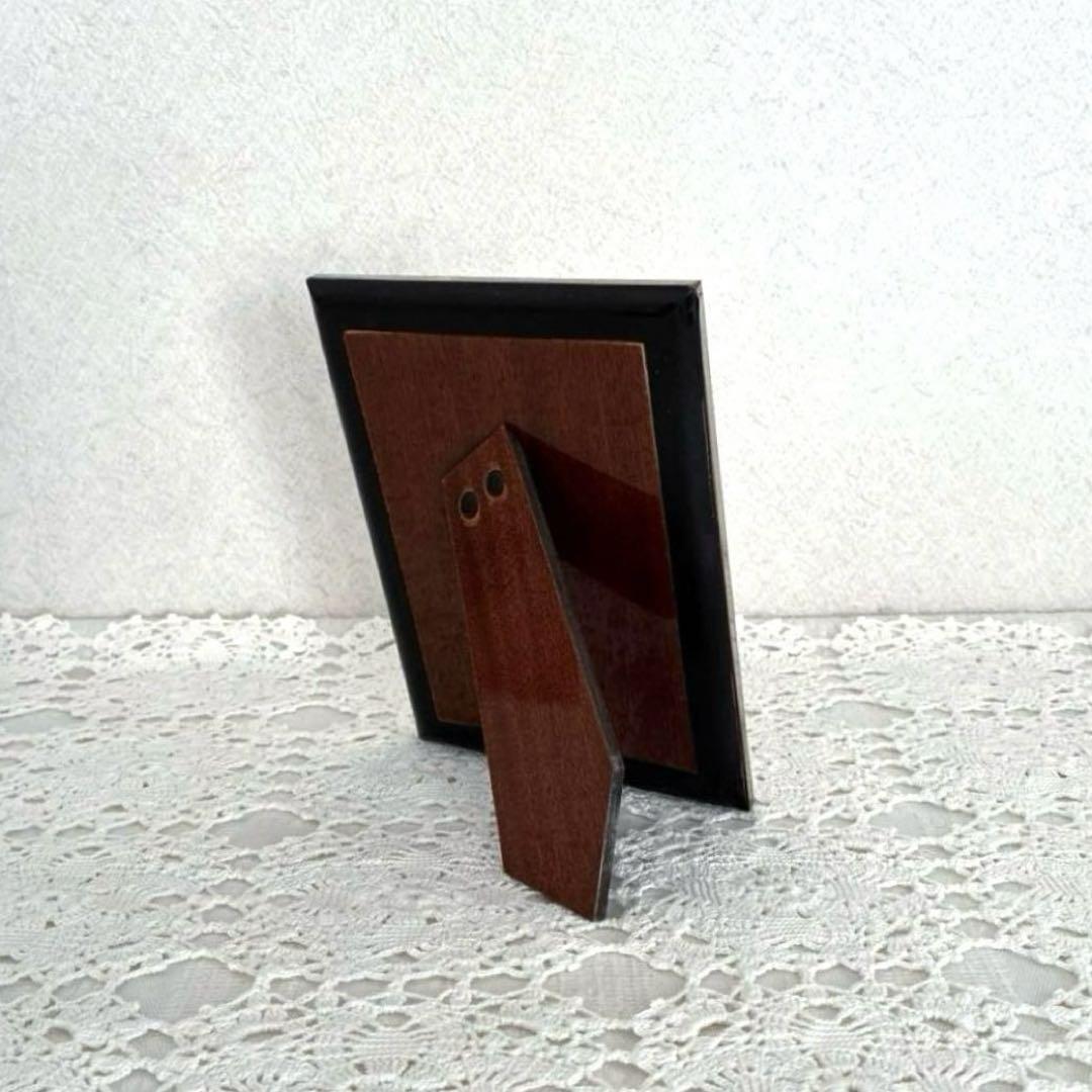 RT79 草花レリーフが美しい英国ヴィンテージフォトフレーム 15.5×11.5