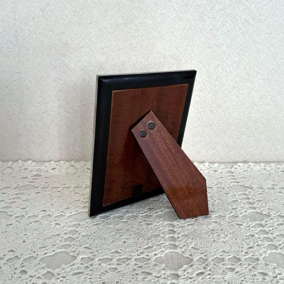 RT79 草花レリーフが美しい英国ヴィンテージフォトフレーム 15.5×11.5