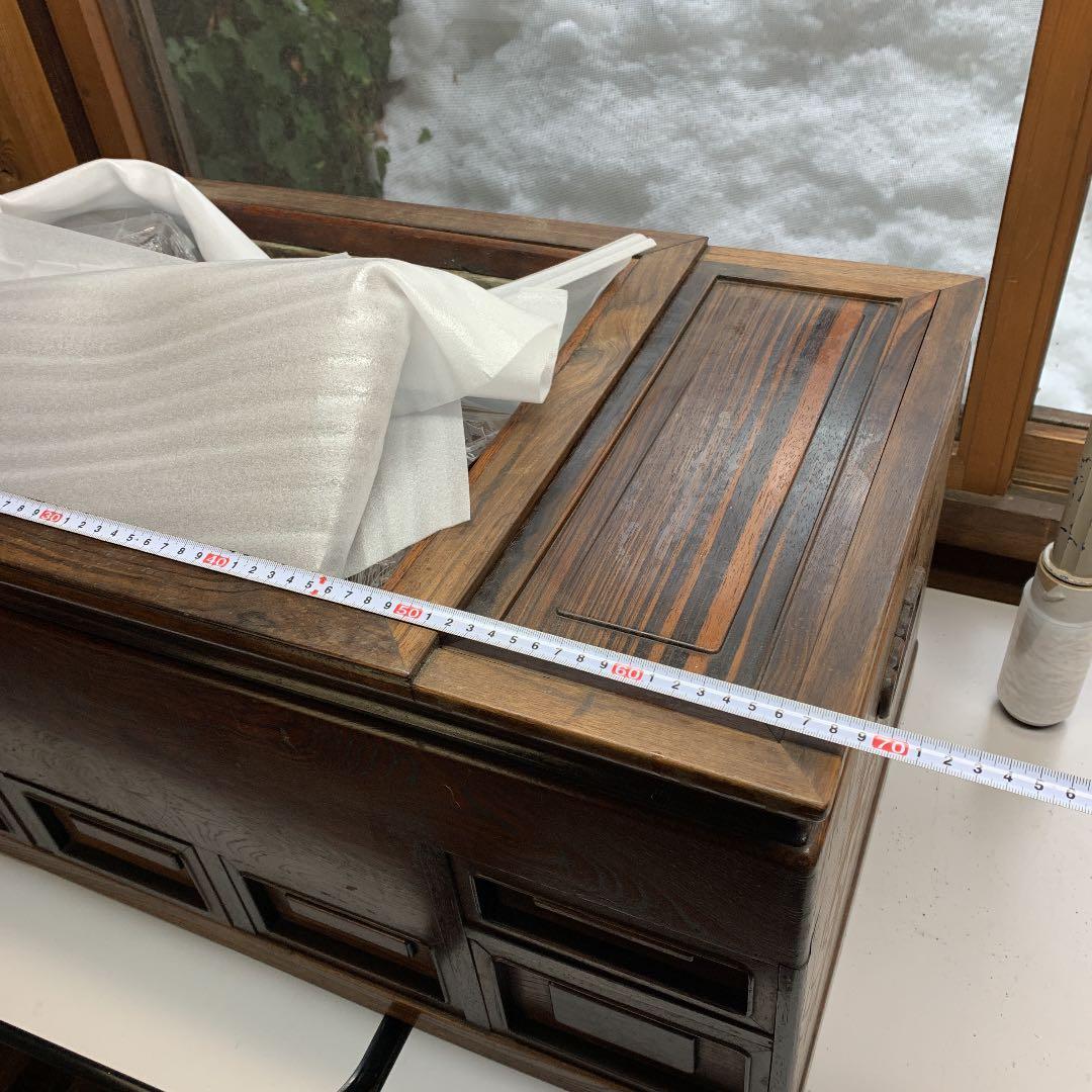 長火鉢03 レトロ　昭和のアンティーク暖　ビンテージ〈直接引き取り限定〉