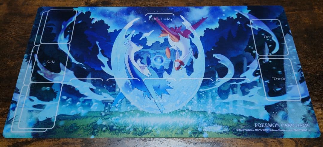 ポケモンカードゲーム ラバープレイマット ラティオス・ラティアス