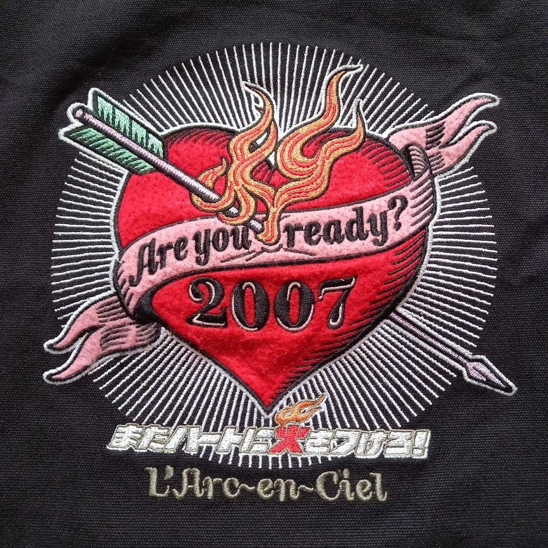 L'Arc〜en〜Ciel またハートに火をつけろ！トートバッグ+マフラー