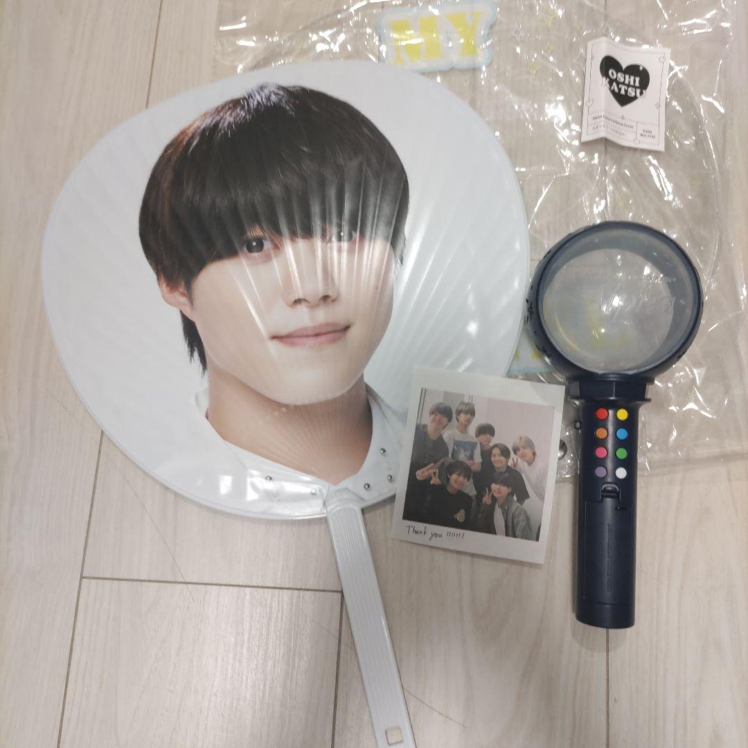 alpha プラスアルファ なにわ男子 ペンライト うちわ 大橋和也 - メルカリ