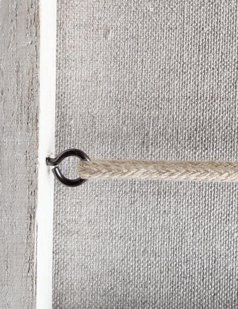 97×130㎝「掛け軸と石と盆栽がある床の間」油彩・原画・F60