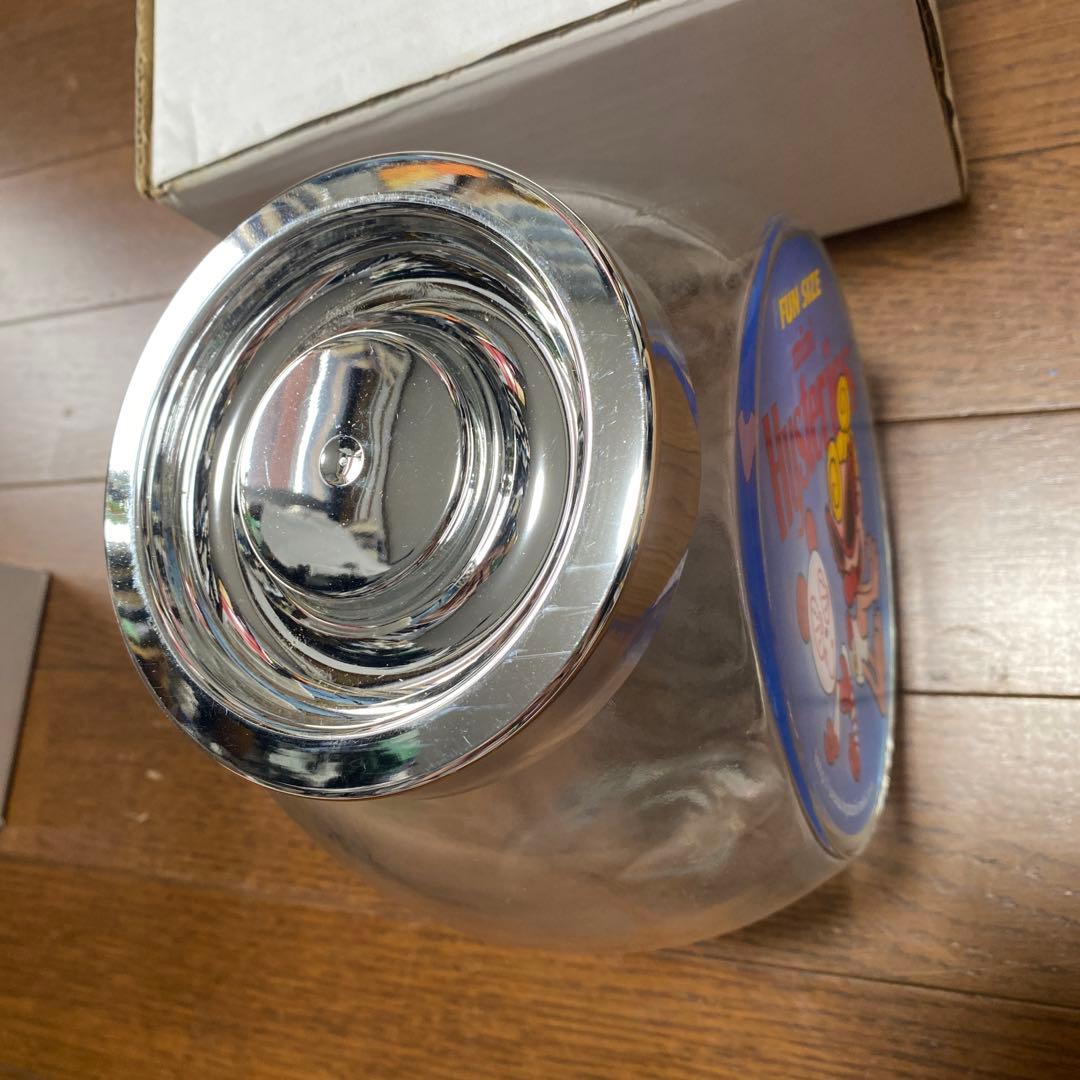 ヒスミニ新品ノベルティガラスキャニスター