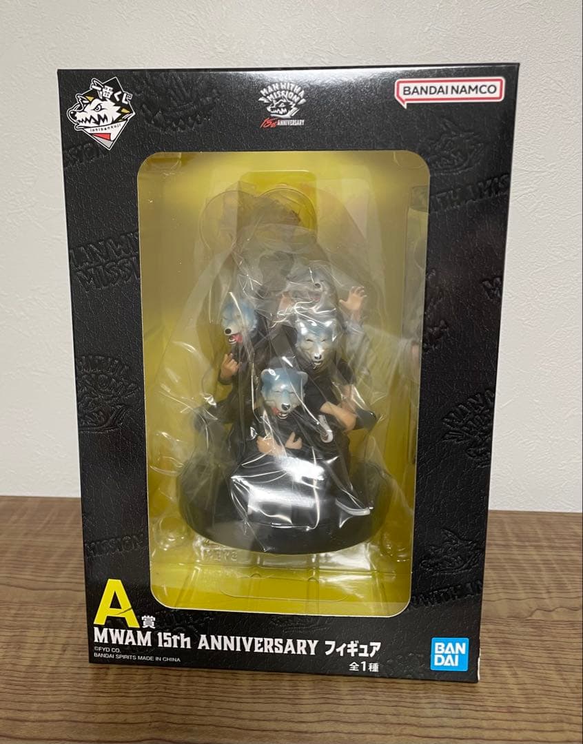 MAN WITH A MISSION 一番くじ A賞 フィギュア 未開封