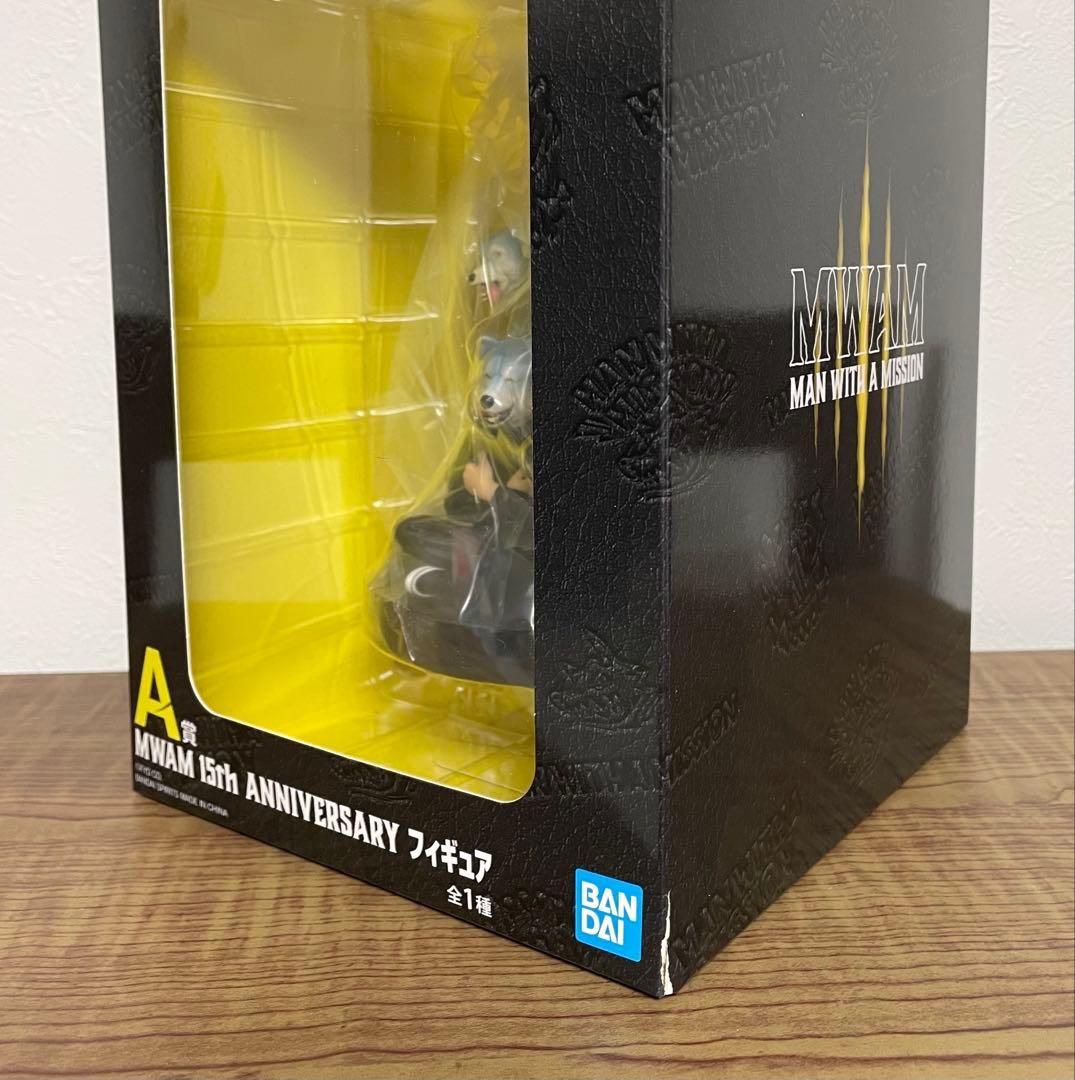 MAN WITH A MISSION 一番くじ A賞 フィギュア 未開封