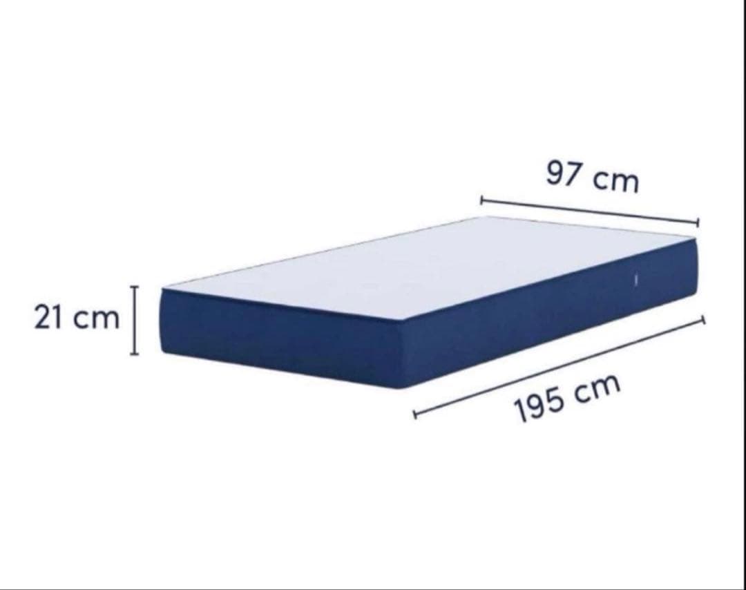 オリジナルコアラマットレス カバー Sサイズ✨側面青色 (正規品)✨新品未使用