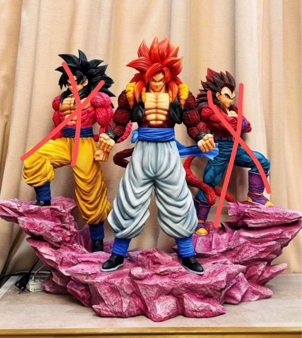 ドラゴンボール ゴジータ ガレキ ガレージキット スタチュー X⑨