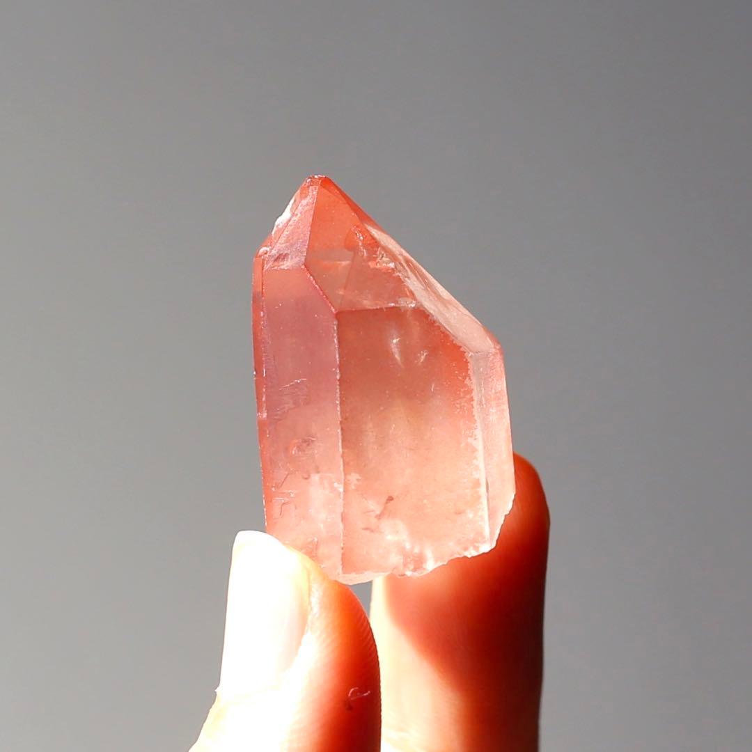 ソウルメイトツイン ディープピンクレムリアンシード 天然石 水晶 ツインレイ