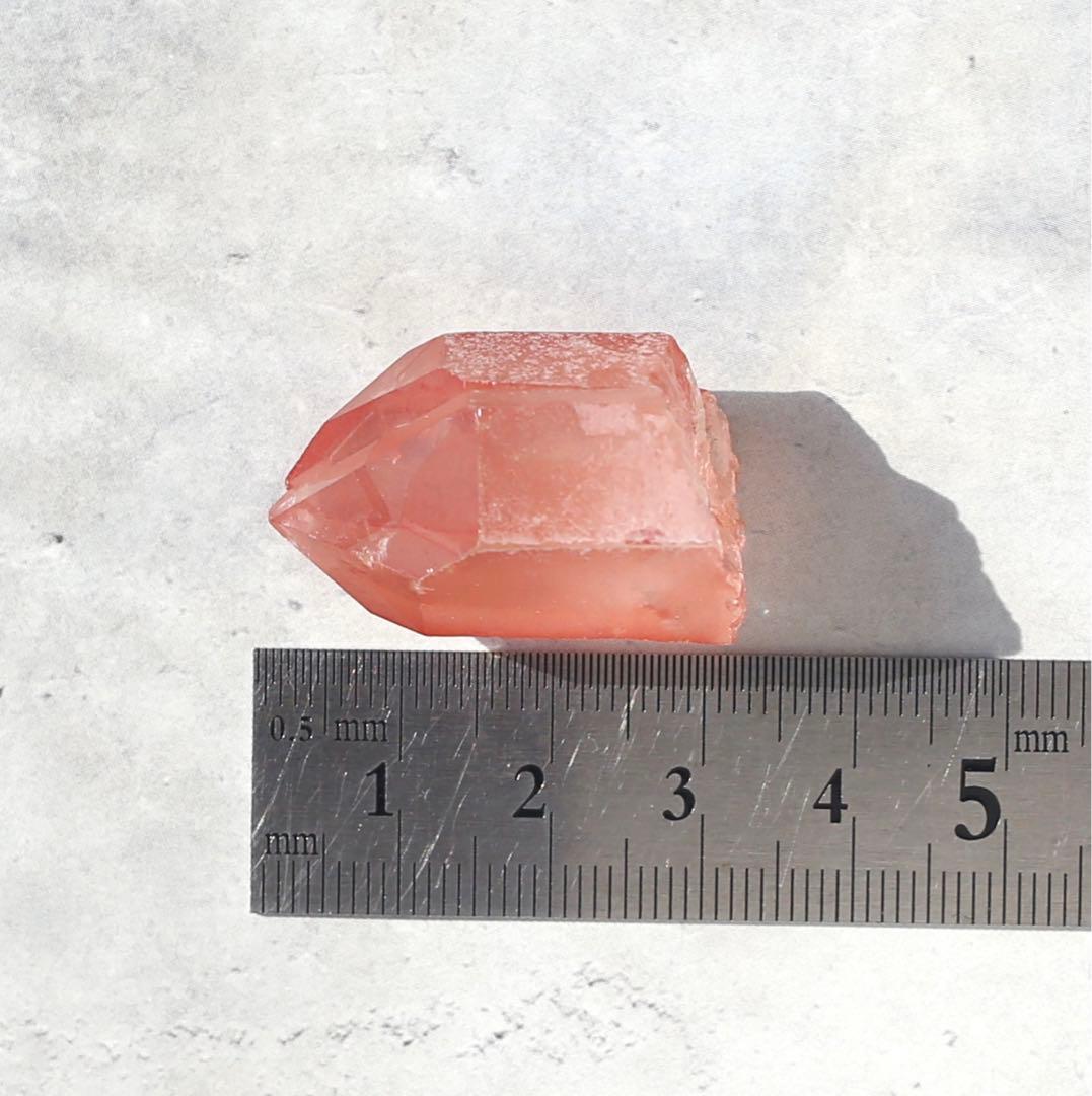 ソウルメイトツイン ディープピンクレムリアンシード 天然石 水晶 ツインレイ