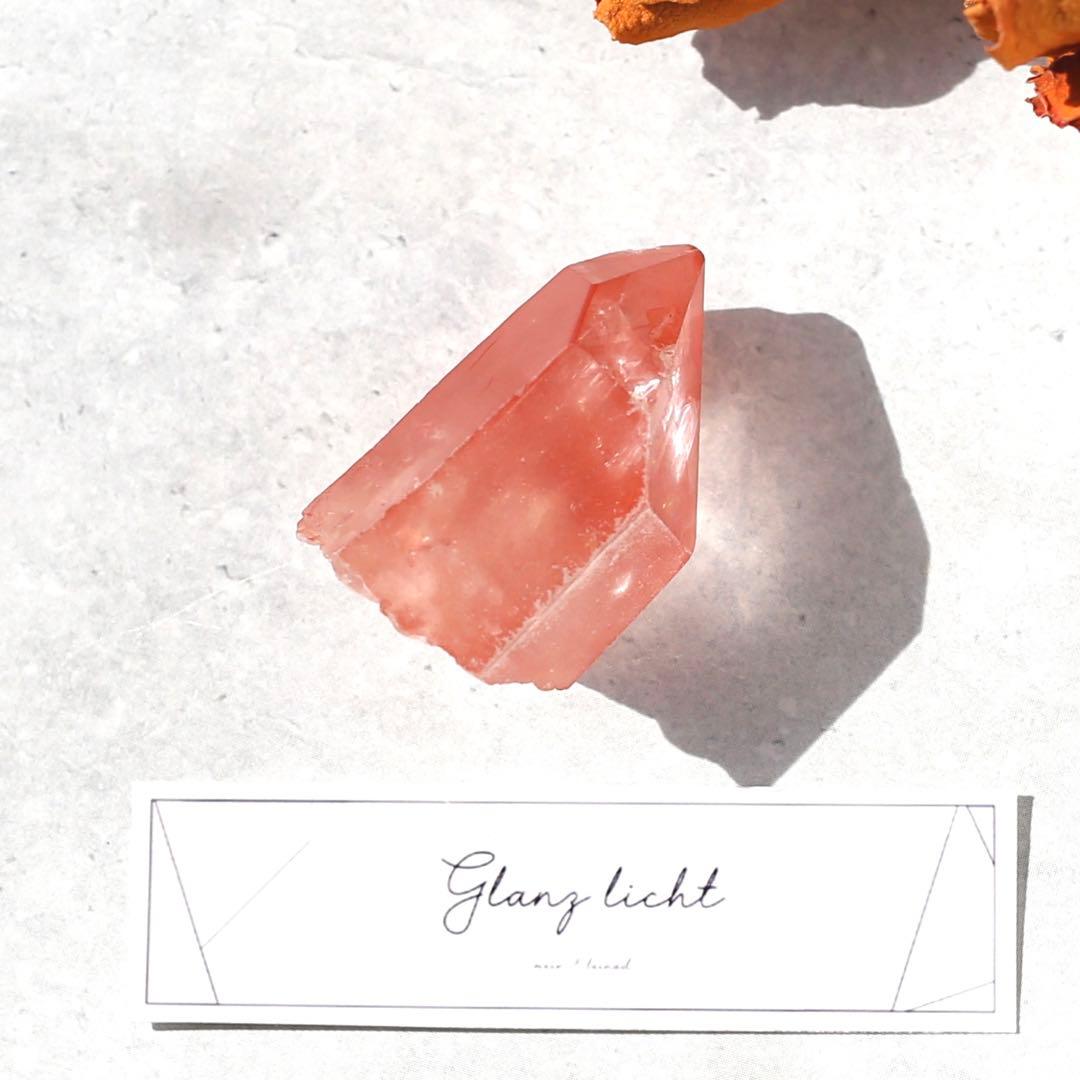 ソウルメイトツイン ディープピンクレムリアンシード 天然石 水晶 ツインレイ