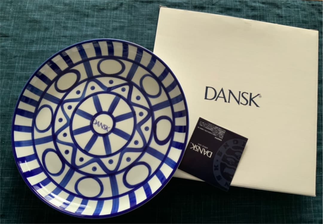 ダンスク アラベスク ランチョン プレートとシリアルボウル2客