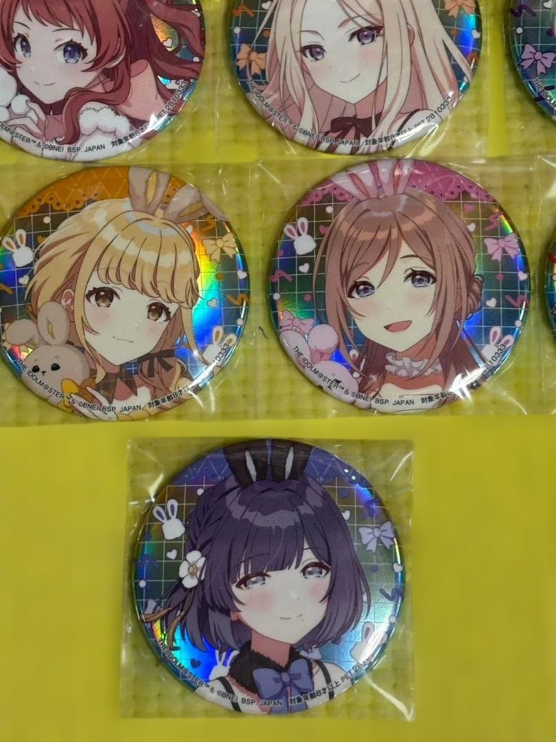 学園アイドルマスター GiGOキャンペーン オーロラ箔押し缶バッジコンプ