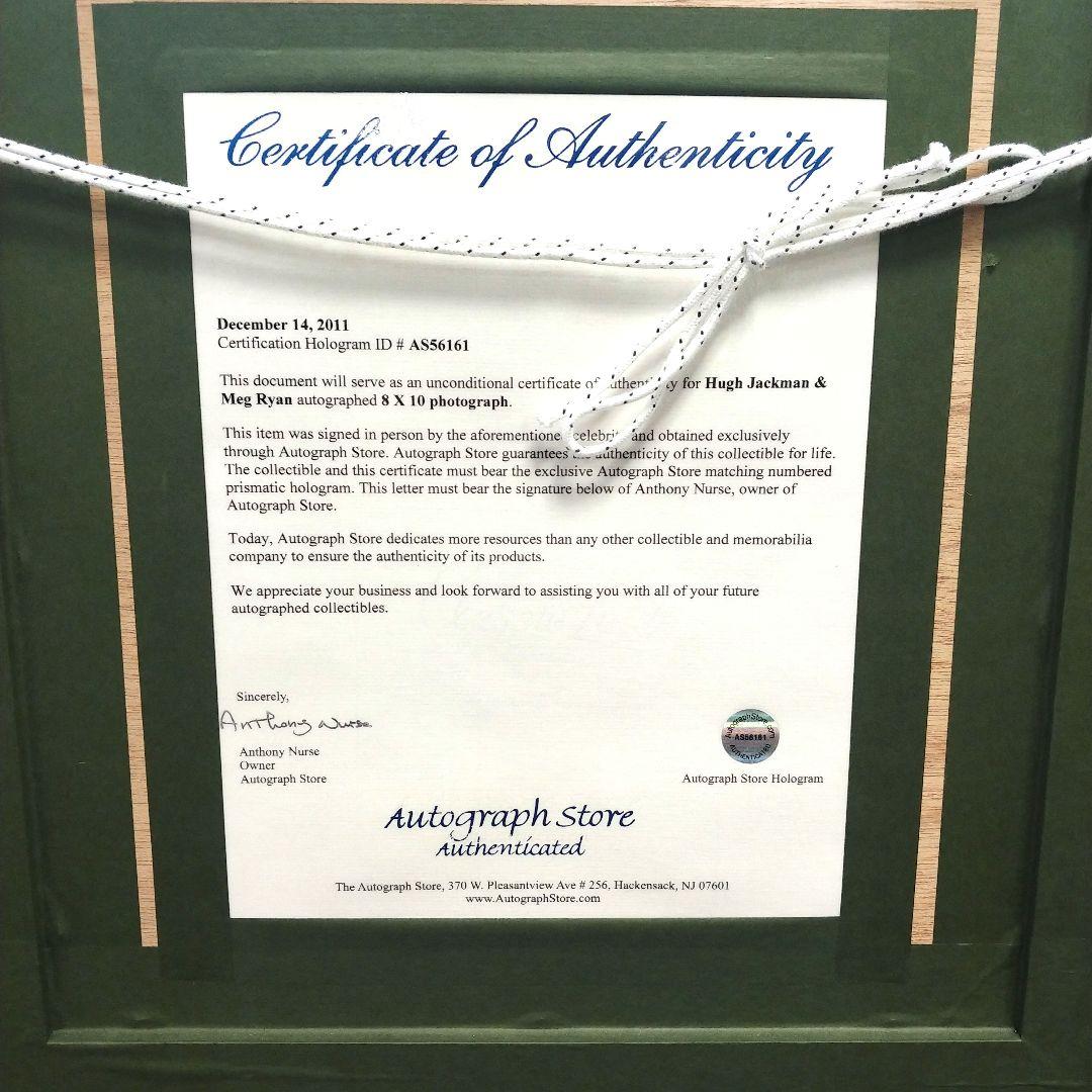 MegRyan&HughJackman KETE&LEOPOLD 直筆サイン