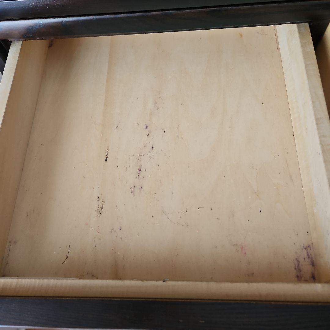 カリモク 食器棚 3枚扉