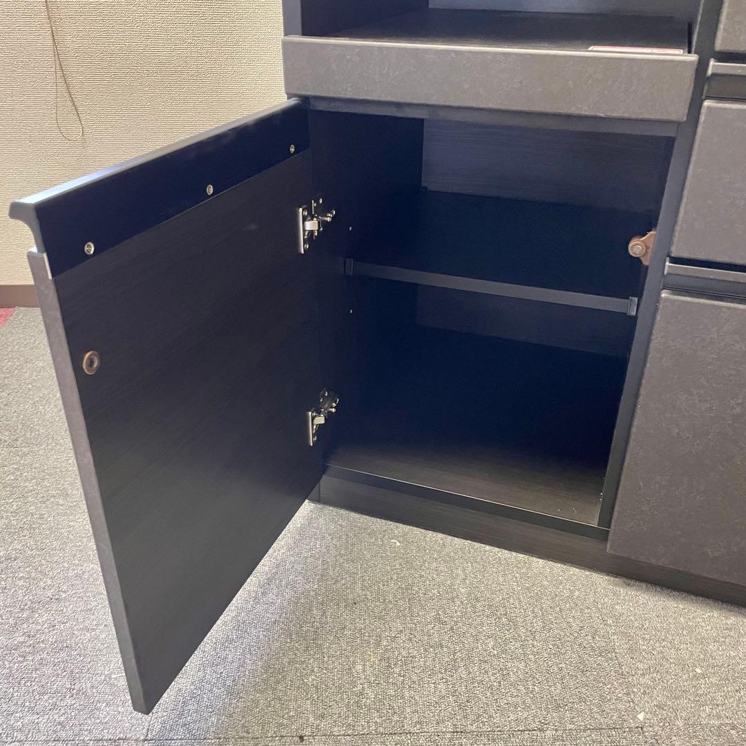 ニトリ キッチンボード SP201 100KB GY 食器棚 M