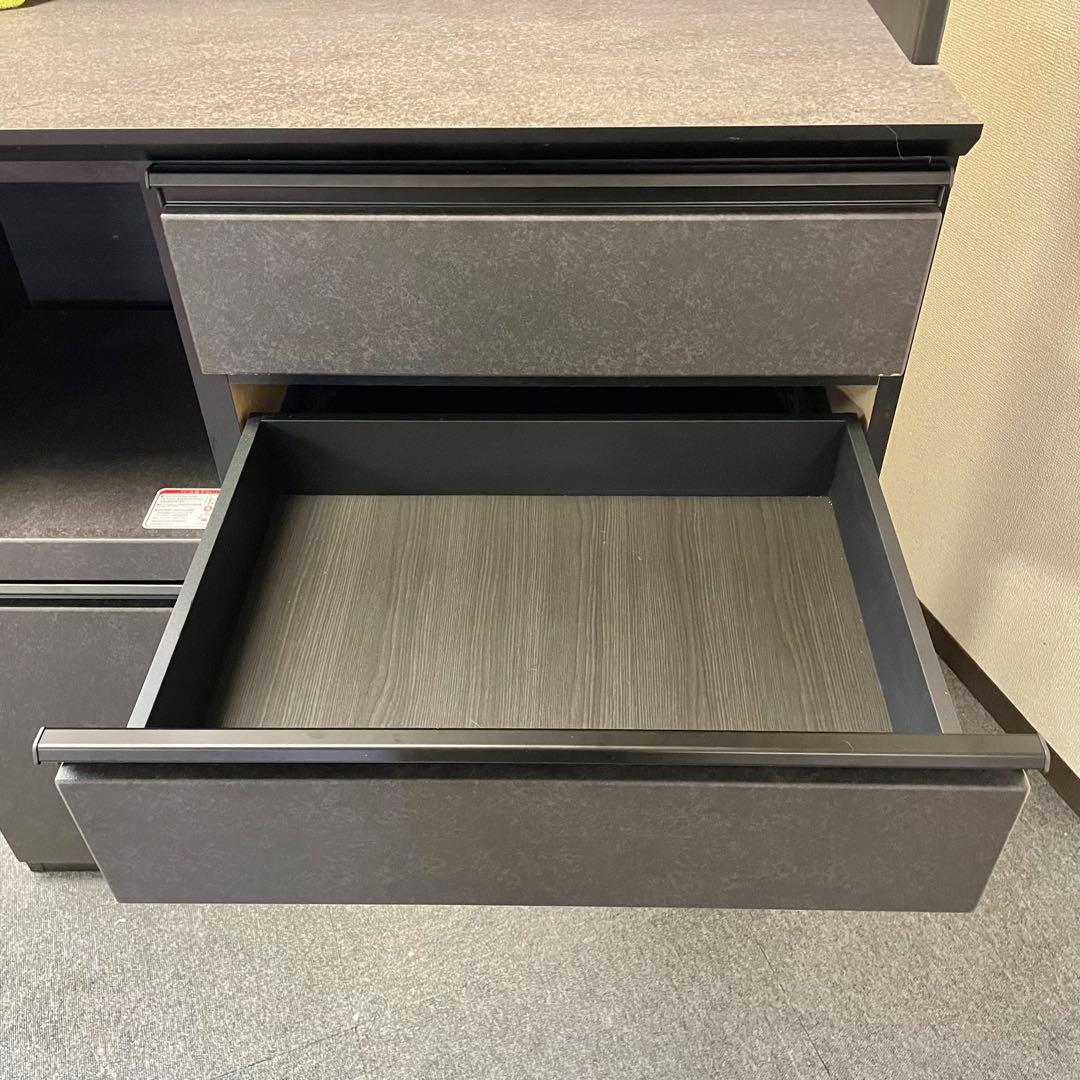 ニトリ キッチンボード SP201 100KB GY 食器棚 M