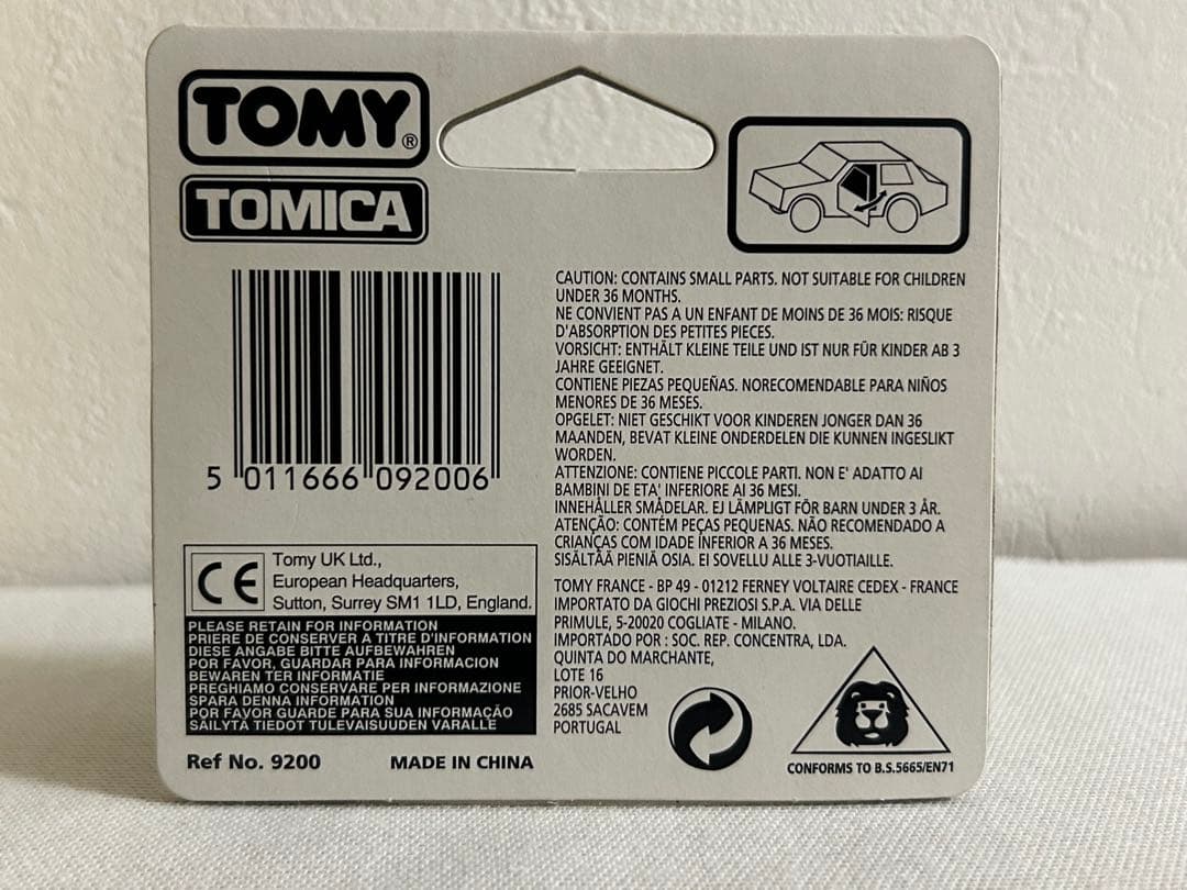 トミカ ブリスターパック ヨーロッパ輸出仕様 V.W. MICROBUS