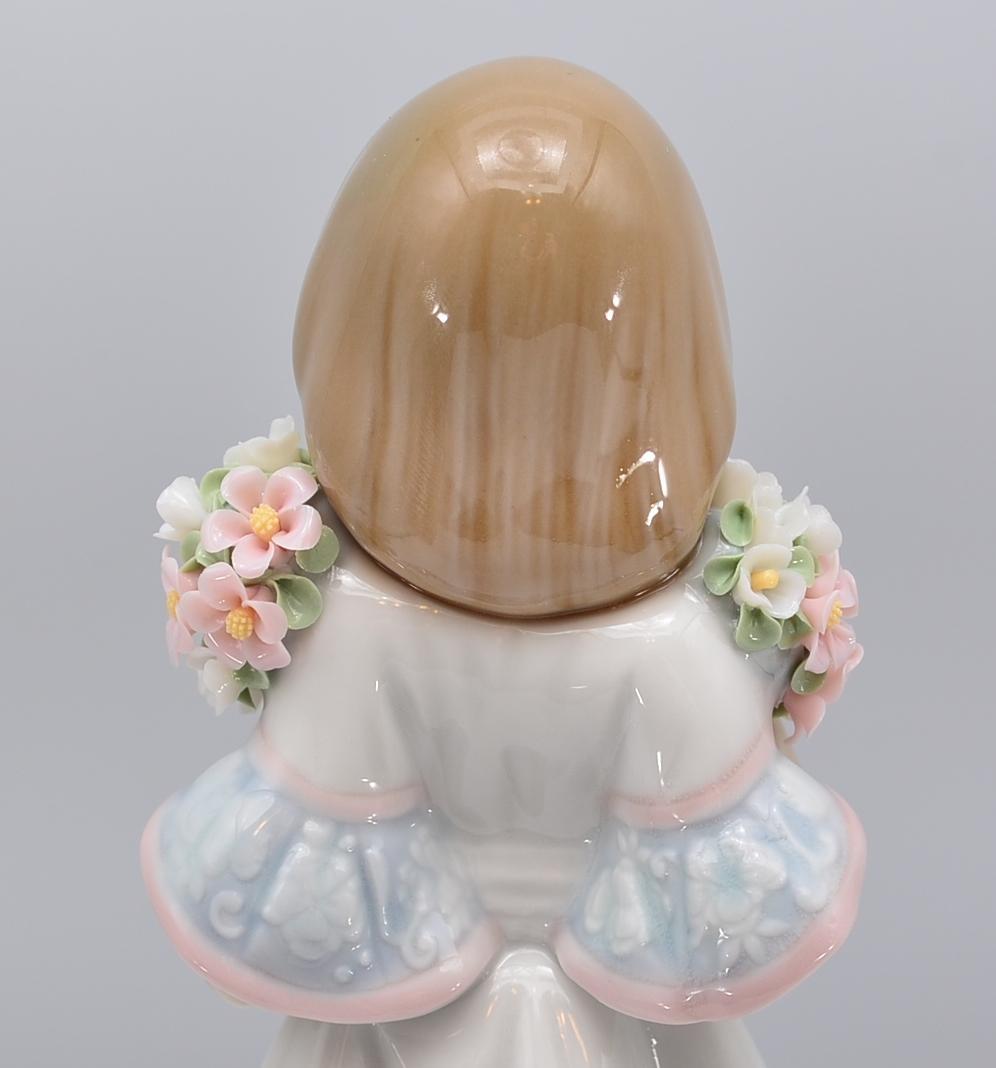 春のブーケ　＃7603　★リヤドロ　スペイン　ポーセリン　光沢仕上げ　絶版　箱付