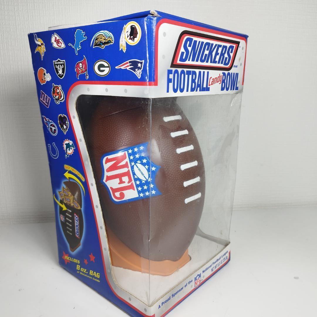 スニッカーズ フットボール NFL スタンド付き 型 キャンディボウル I0A2