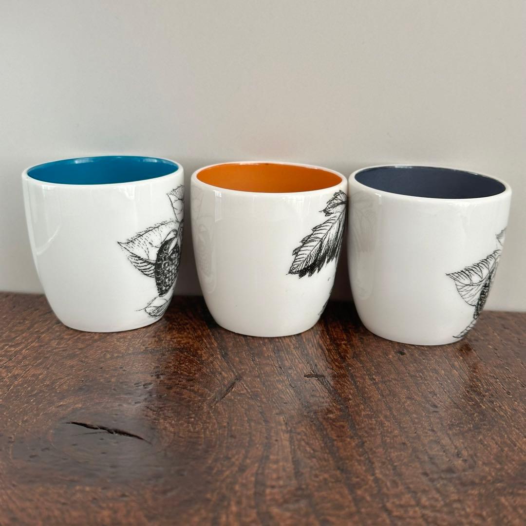 007 スージークーパー　ブラックフルーツ3個セット　エッグカップ