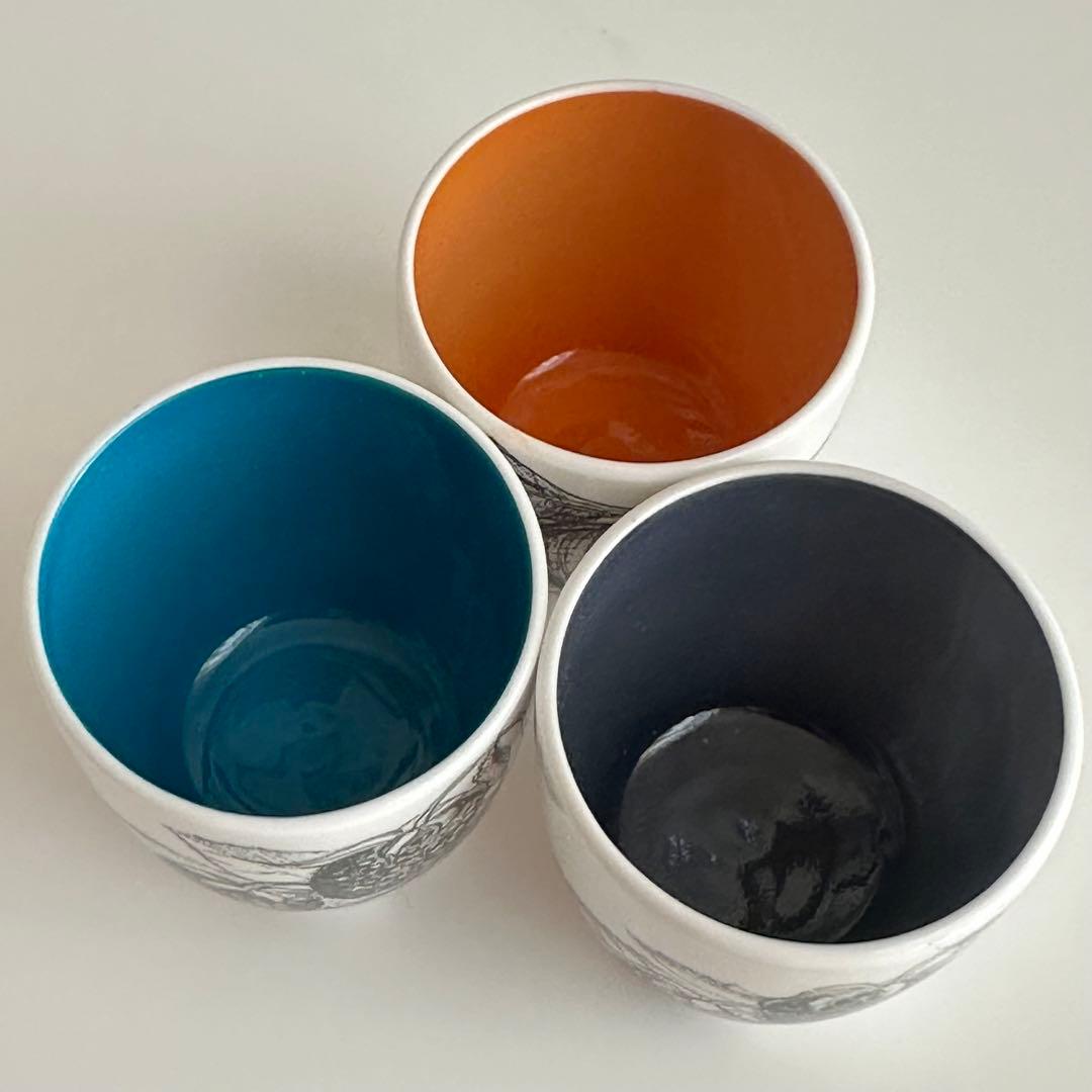 007 スージークーパー　ブラックフルーツ3個セット　エッグカップ