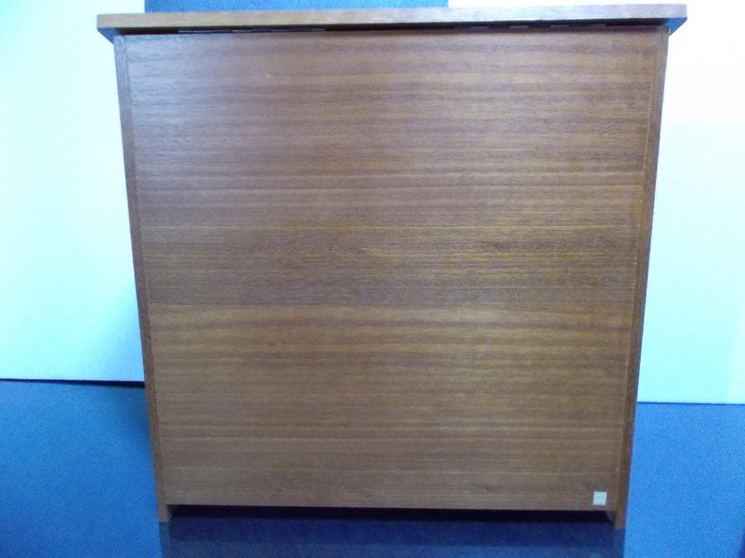 昭和レトロ ディズニーミッキー&ミニー　木製ゴミ箱