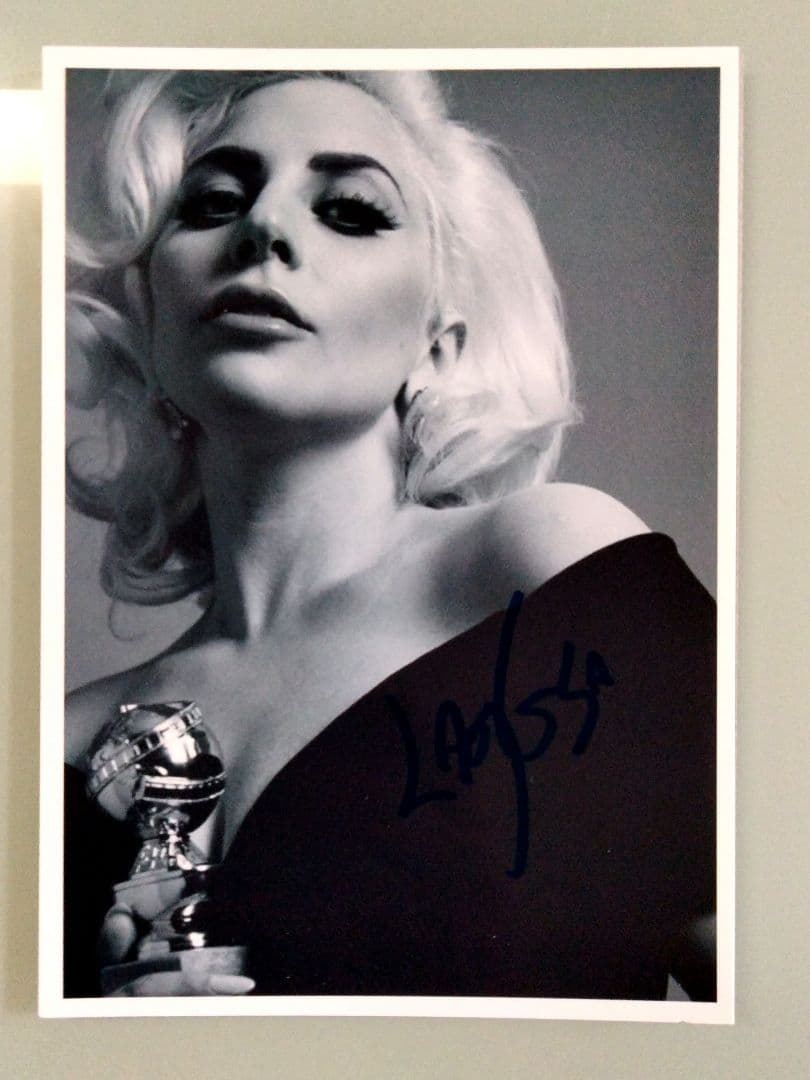 セール中…レディー・ガガ直筆サイン入り超大型写真…Lady Gaga…⑥