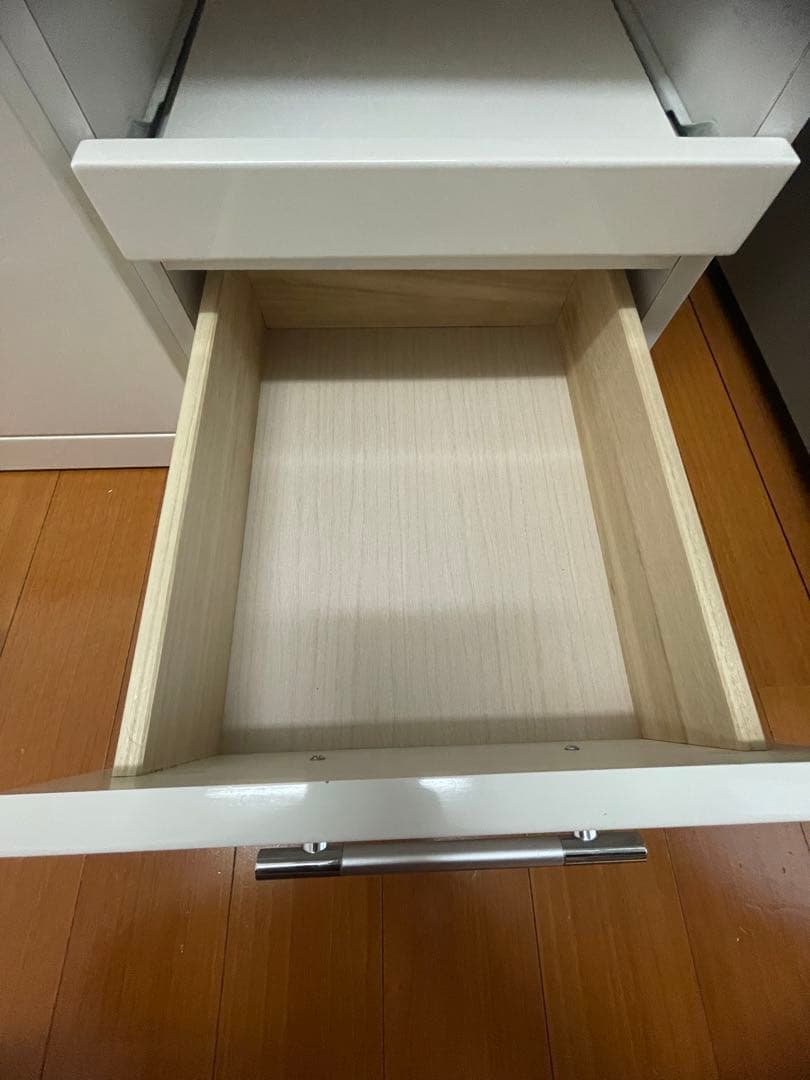 ホワイト　レンジボード・レンジ台