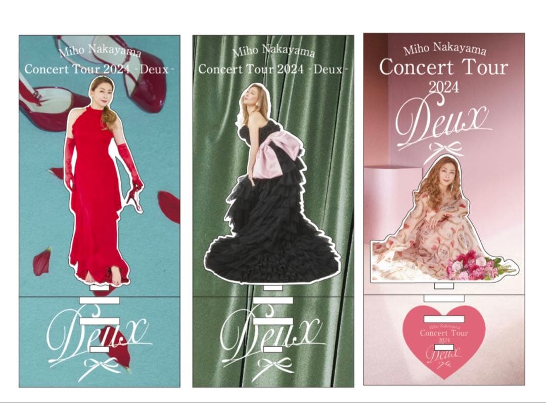 中山美穂　Concert Tour 2024 Deux アクリルスタンドセット
